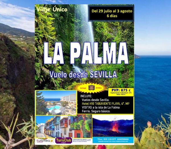 LA PALMA – 29 JULIO AL 3 AGOSTO 2025